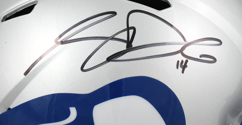 Sam Darnold Autographed Seattle Seahawks Full Size Replica Helmet