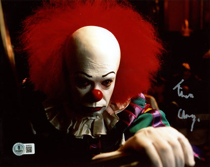 Tim Curry Signed "IT" Movie 8x10 Photo