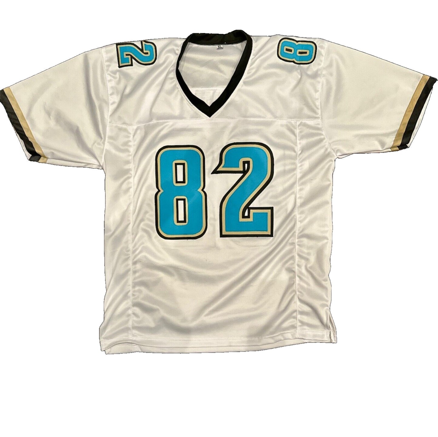 Jimmy Smith Signed Jacksonville Jaguars Custom Jersey - 2 Inscriptions