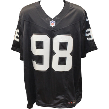 Maxx Crosby Signed Las Vegas Raiders Nike Vapor Jersey