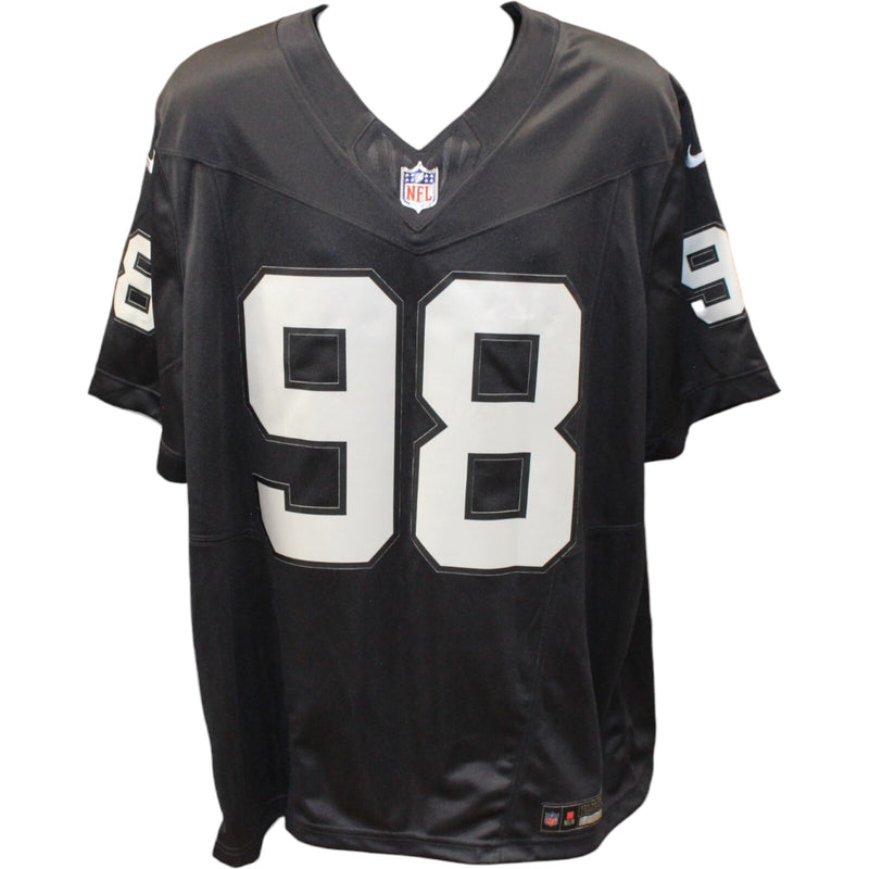Maxx Crosby Signed Las Vegas Raiders Nike Vapor Jersey