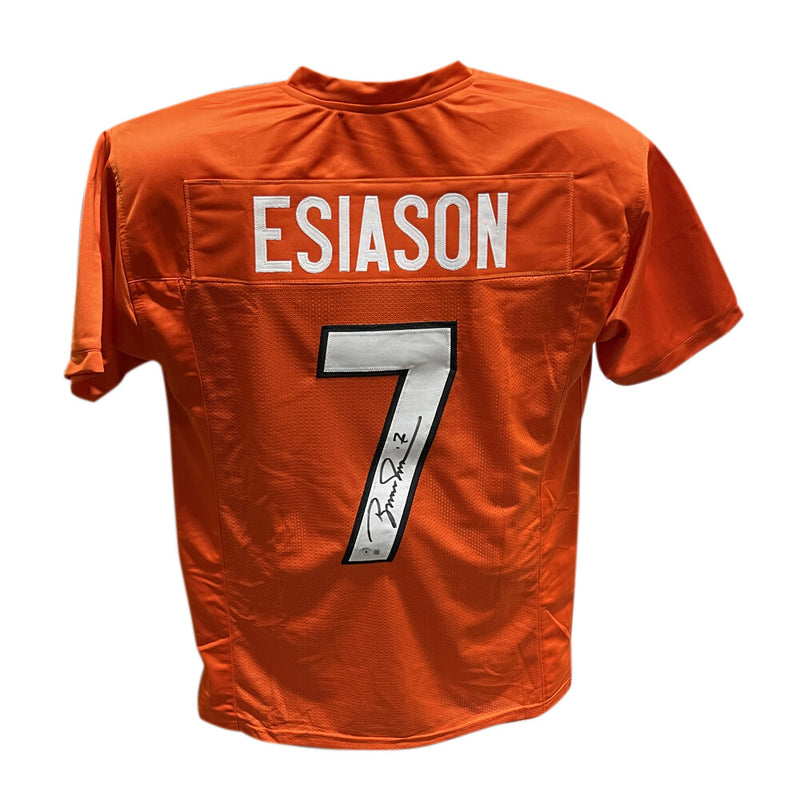 Boomer Esiason Autographed Cincinnati Bengals Pro Style Orange Jersey (BAS)