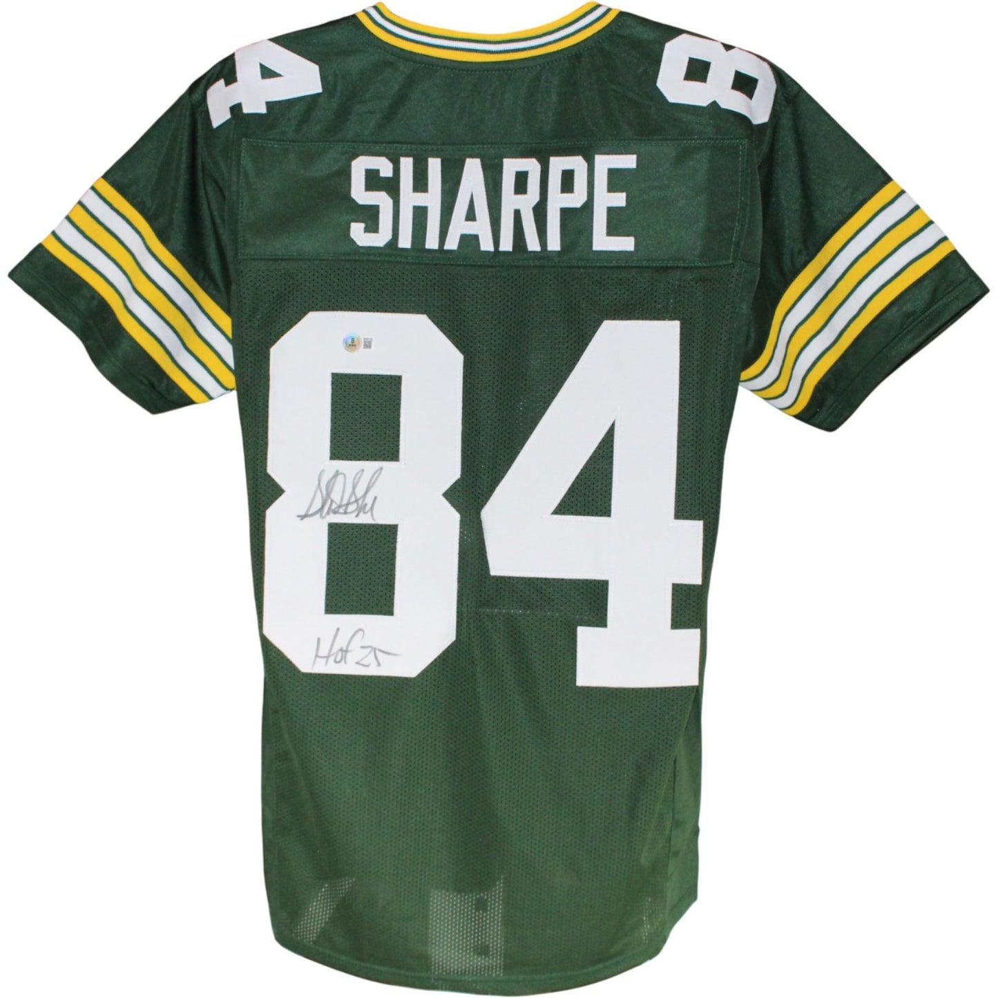 Sterling Sharpe Autographed Green Pro Style Jersey (HOF)
