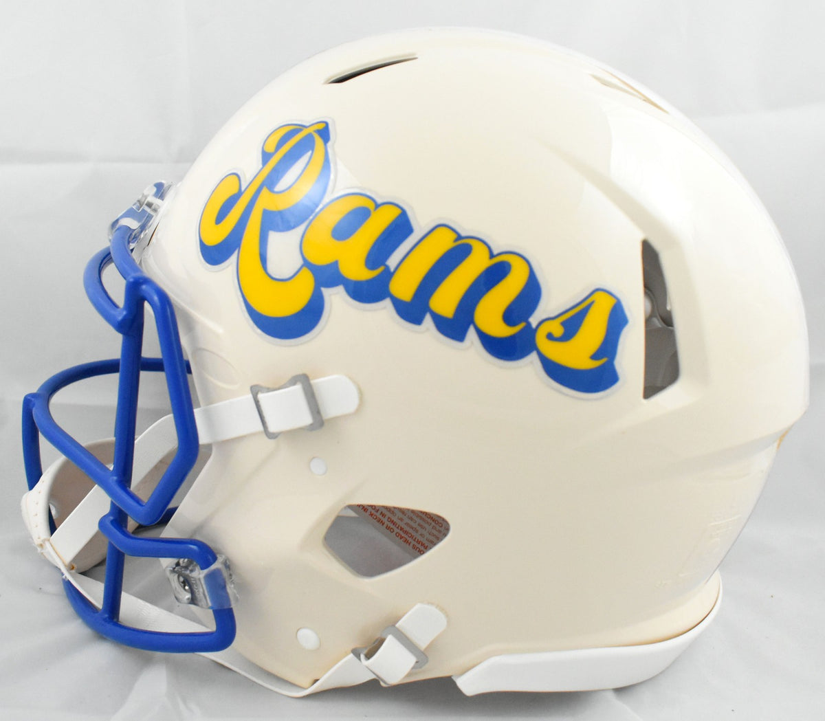 Torry Holt Signed Los Angeles Rams Retro Speed Authentic Helmet