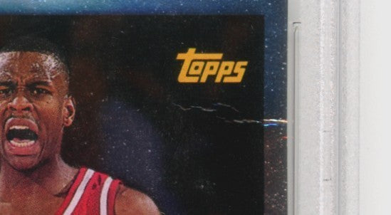 Allen Iverson Signed 1996-97 Topps Rookie Card #171 PSA Authentic Auto
