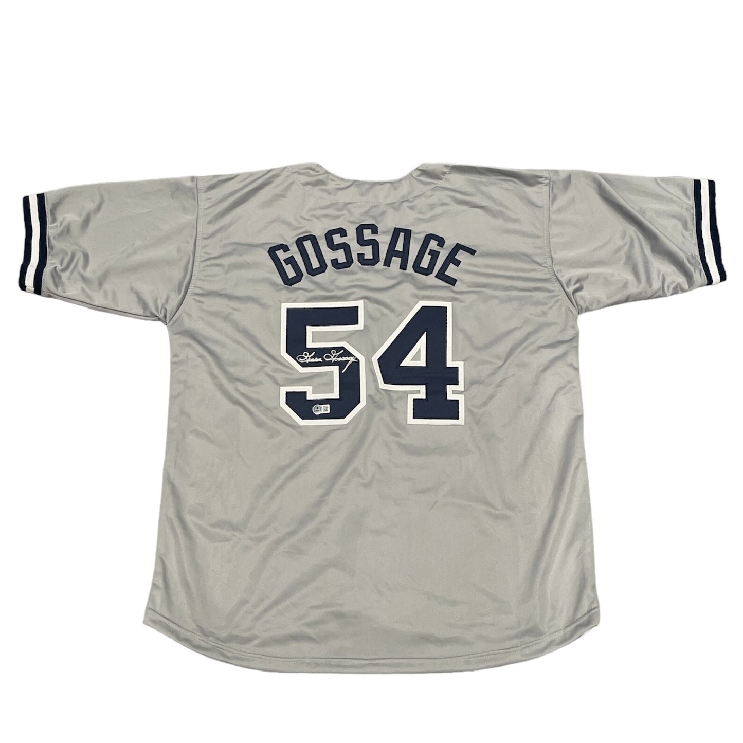 Goose Gossage Signed New York Yankees Custom Jersey (BAS COA)