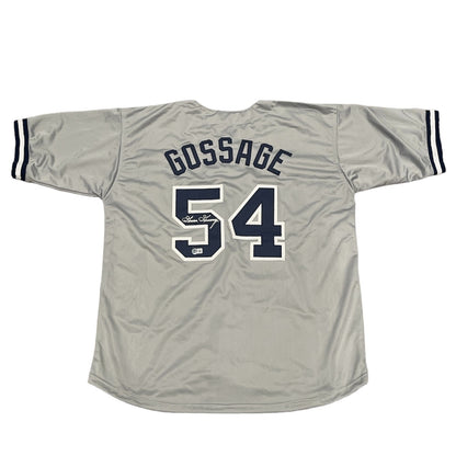 Goose Gossage Signed New York Yankees Custom Jersey (BAS COA)