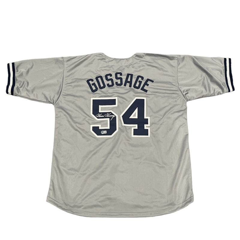 Goose Gossage Signed New York Yankees Custom Jersey (BAS COA)