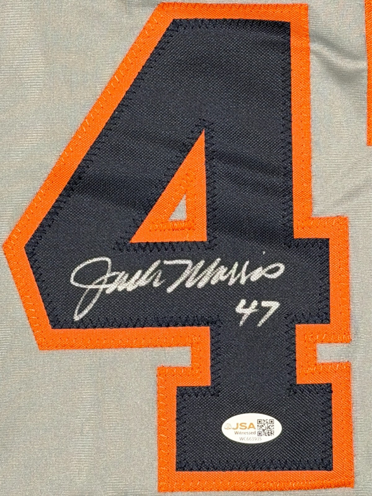 Jack Morris Autographed Detroit Tigers Custom Jersey