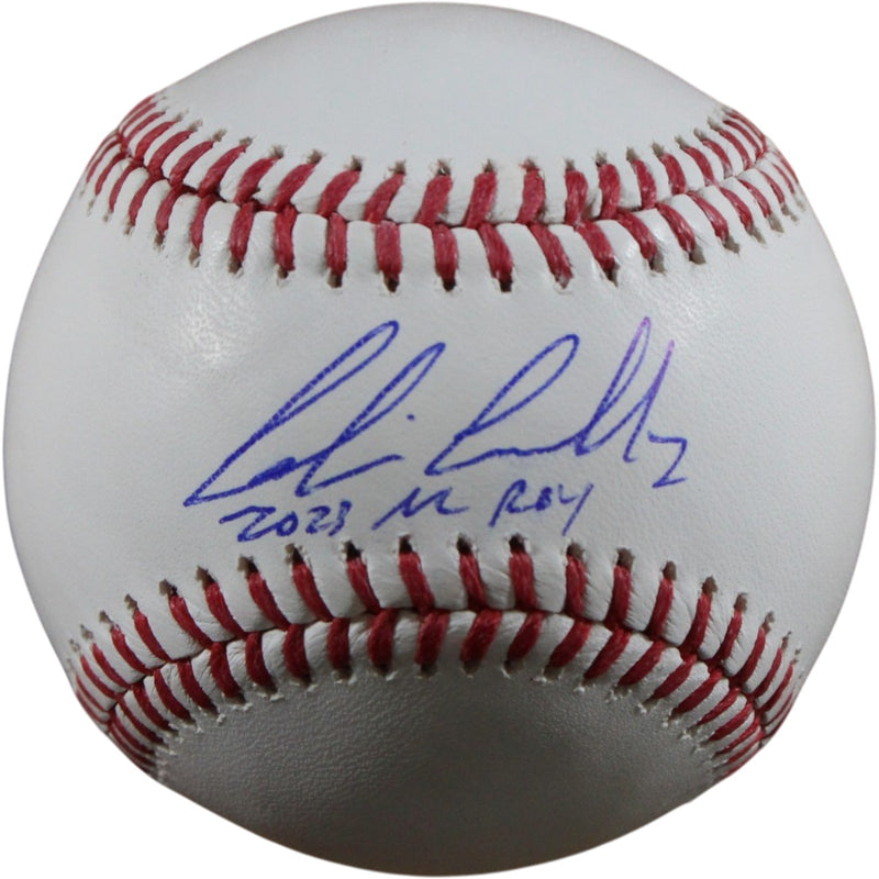 Corbin Carroll Signed Arizona Diamondbacks Baseball - 23 NL ROY Inscription