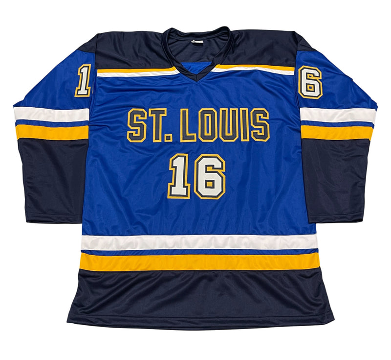 Brett Hull Signed St. Louis Blues Custom Hockey Jersey (Beckett BAS COA)