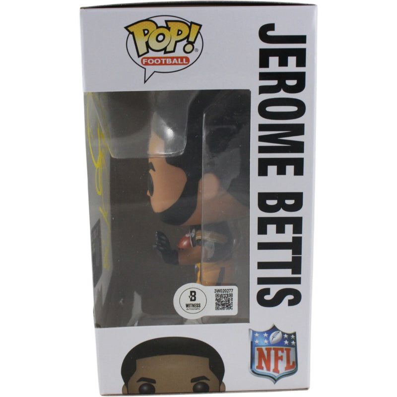 Jerome Bettis Signed Pittsburgh Steelers Funko Pop! with "The Bus" Inscription