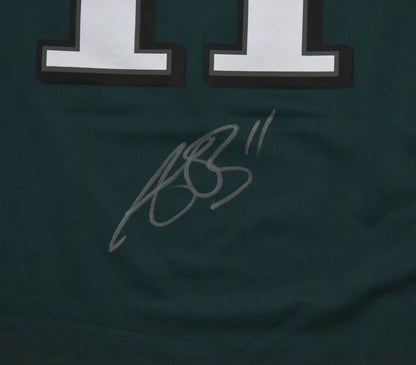 A.J. Brown Signed Philadelphia Eagles Nike Midnight Green Jersey