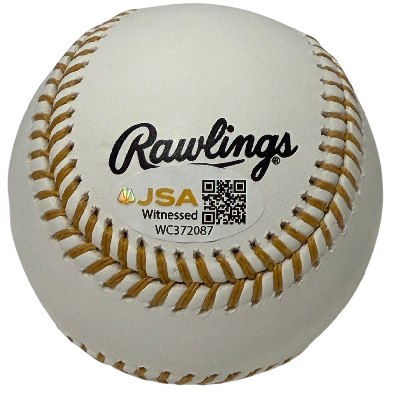Ellis Valentine Signed Montreal Expos Gold Glove Baseball ('78 GG' Inscription)