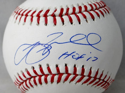 Jeff Bagwell Signed Rawlings Official MLB Baseball - HOF Inscription