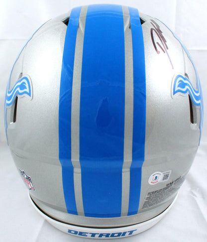 D'Andre Swift Signed Detroit Lions Full Size Speed Authentic Helmet