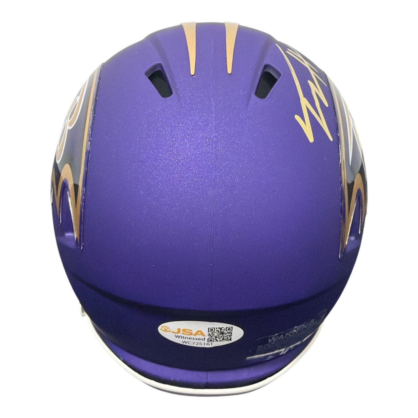 Trey Hendrickson Signed Baltimore Ravens Alternate Mini Helmet