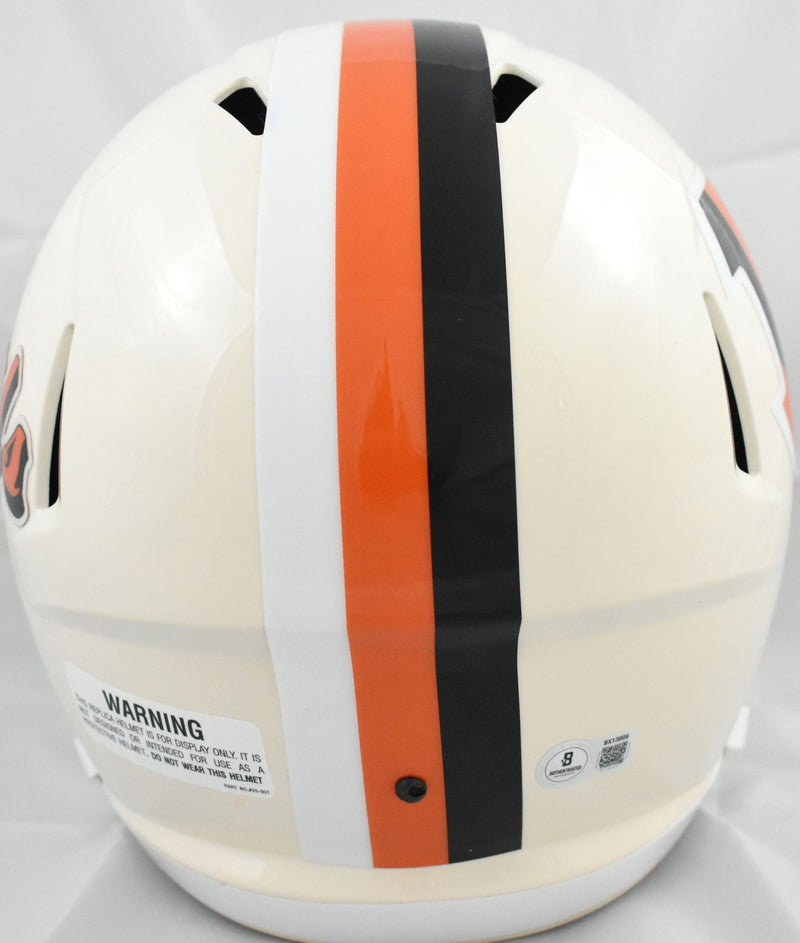 Chad Johnson Autographed Cincinnati Bengals Retro Speed Full Size Helmet