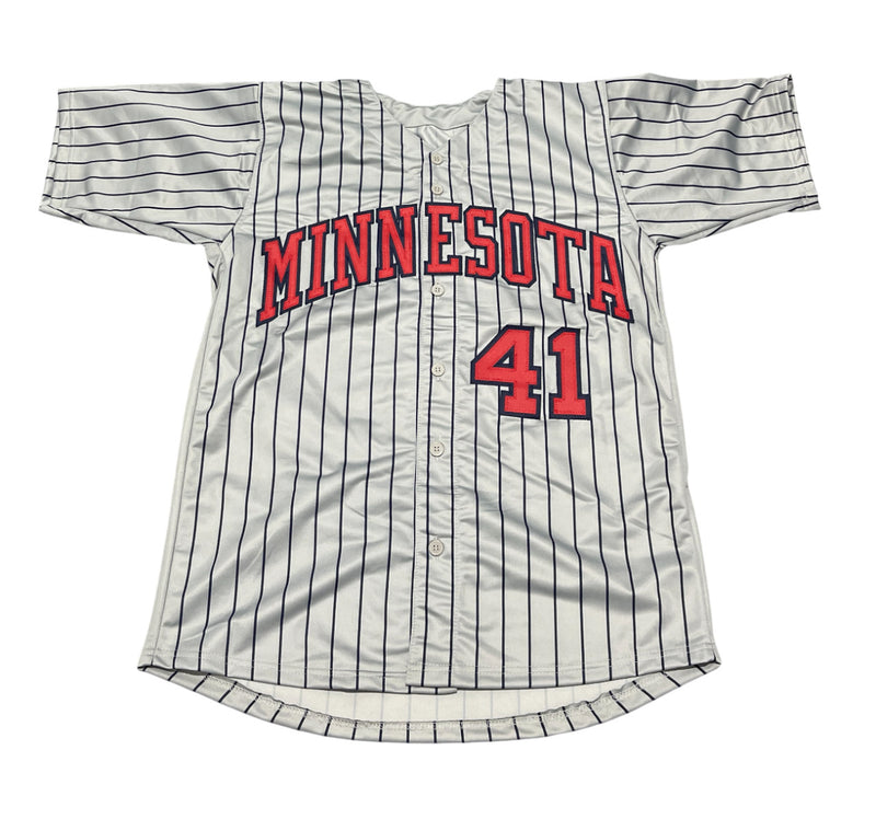 Jeff Reardon Signed Minnesota Twins Custom Jersey - 87 WSC Inscription