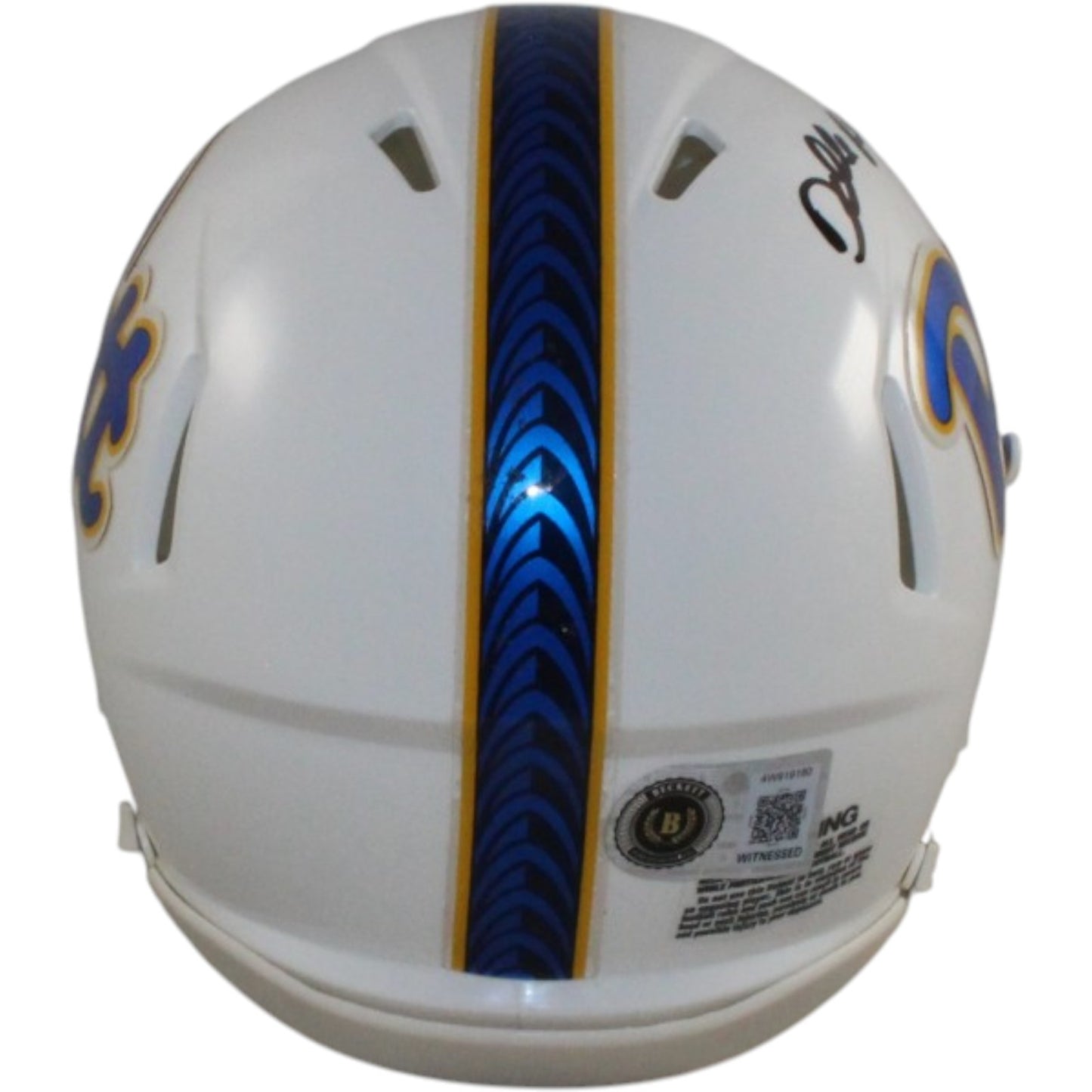 Darrelle Revis Signed Pittsburgh Panthers Mini Helmet