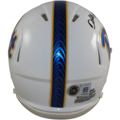 Darrelle Revis Signed Pittsburgh Panthers Mini Helmet