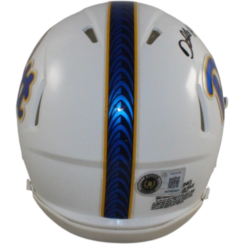 Darrelle Revis Signed Pittsburgh Panthers Mini Helmet
