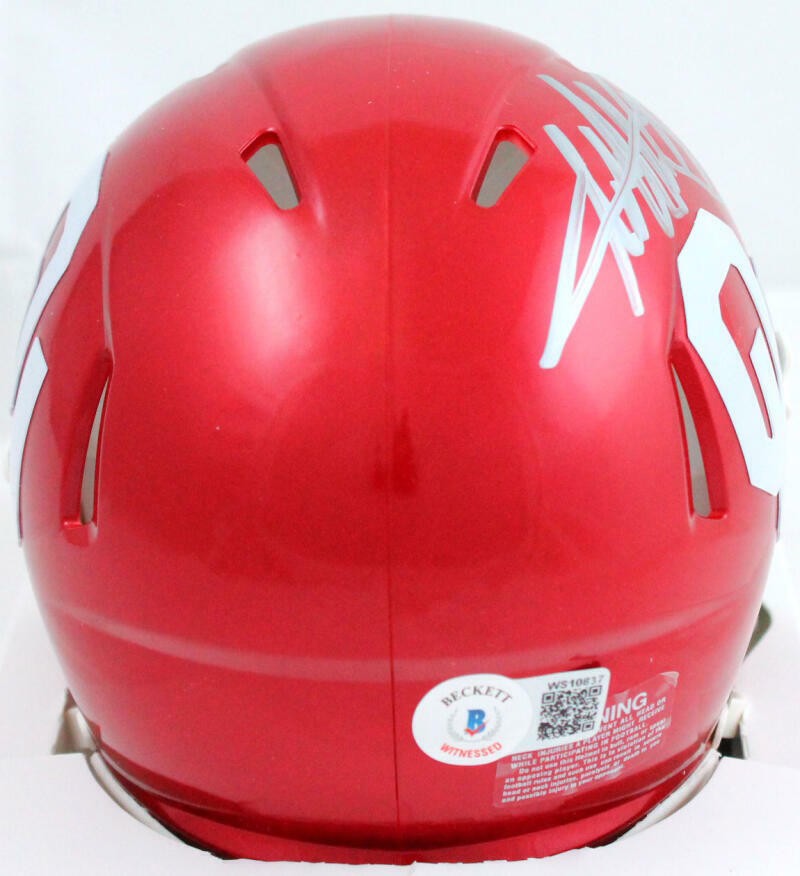 Adrian Peterson Signed Oklahoma Sooners Speed Mini Helmet
