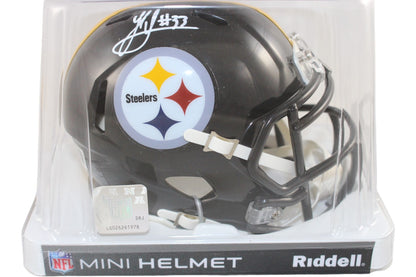 Jack Sawyer Pittsburgh Steelers Signed Mini Helmet (Beckett Witnessed)