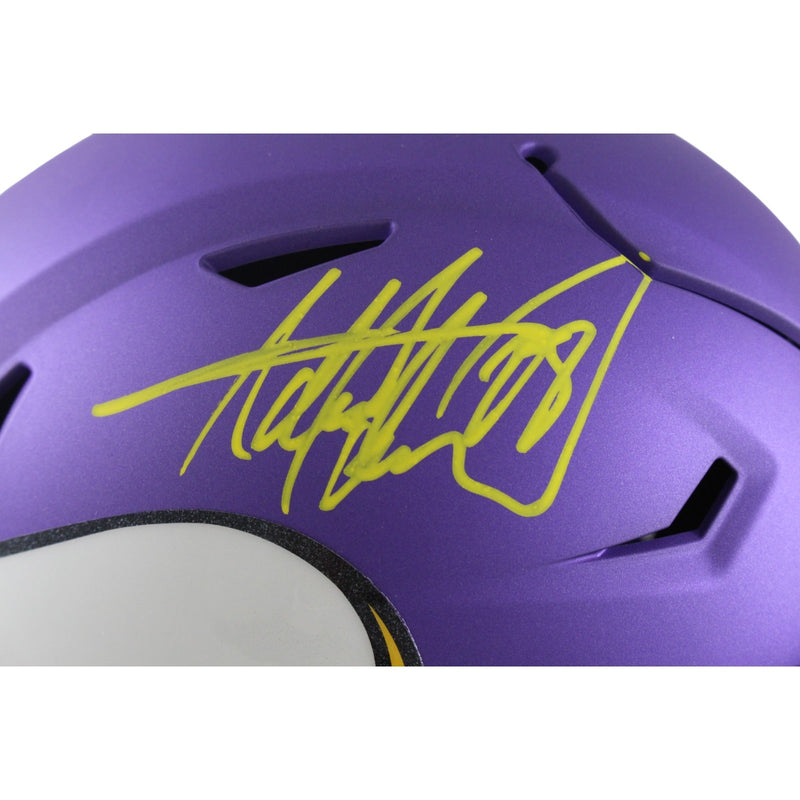 Adrian Peterson Signed Minnesota Vikings Mid-Size Midi Helmet