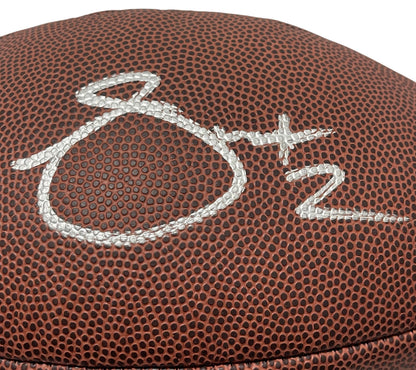 Sammy Watkins Autographed Wilson NFL Duke Replica Football Chiefs JSA