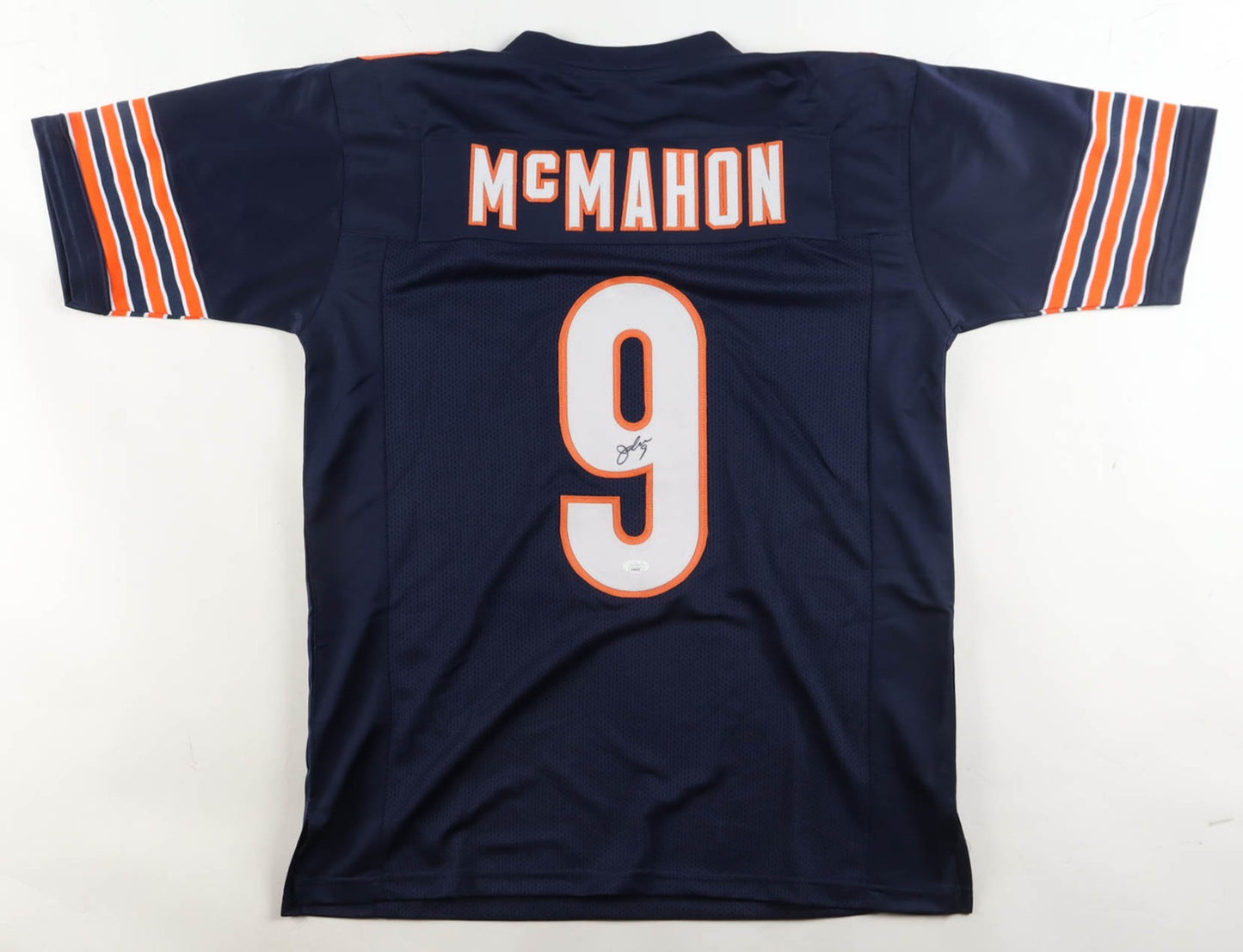 Jim McMahon Autographed Chicago Bears Blue Custom Jersey