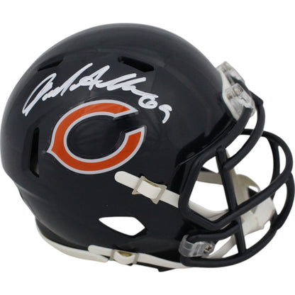 Jared Allen Chicago Bears Autographed Riddell Speed Mini Helmet (Beckett)