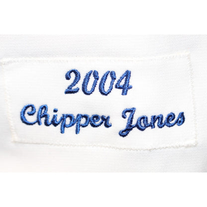 Chipper Jones Signed Atlanta Braves Mitchell & Ness Throwback Jersey (HOF)