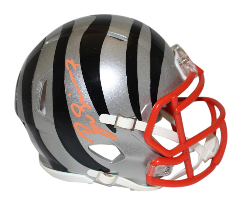 Boomer Esiason Cincinnati Bengals Signed Flash Speed Mini Helmet Beckett