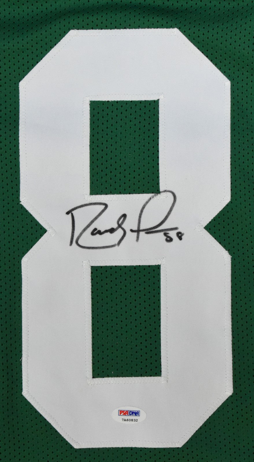 Randy Moss Autographed Marshall Thundering Herd Custom Green Jersey