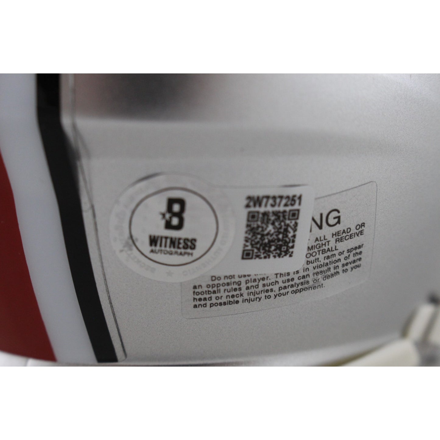 Quinshon Judkins Ohio State Buckeyes Autographed Speed Mini Helmet