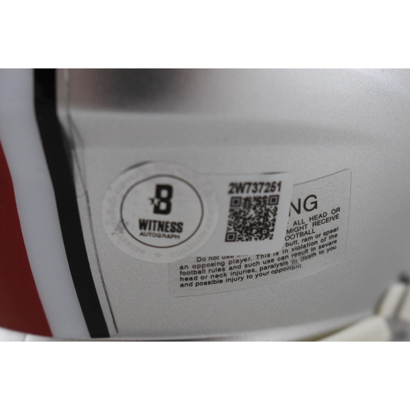 Quinshon Judkins Ohio State Buckeyes Autographed Speed Mini Helmet