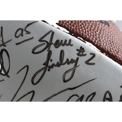 Pat Bowlen & Mike Shanahan Multi-Signed 2000 Denver Broncos Team Football