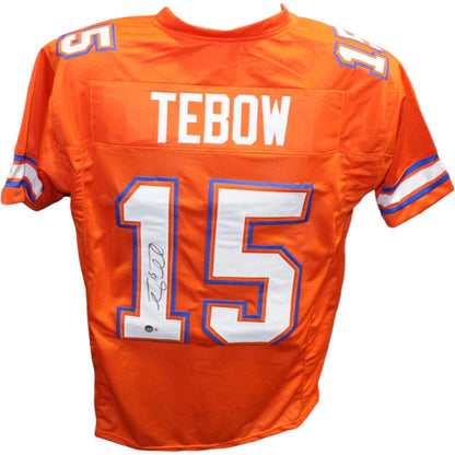 Tim Tebow Autographed Florida Gators Style College Jersey