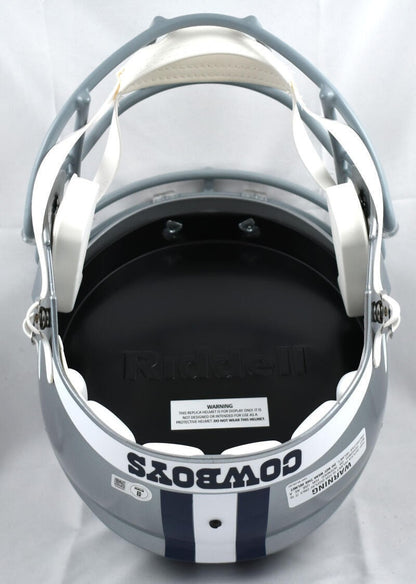 Roger Staubach Signed Dallas Cowboys Full Size Speed Helmet