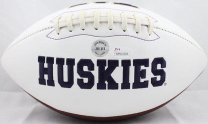 John Ross Signed Washington Huskies Logo Football