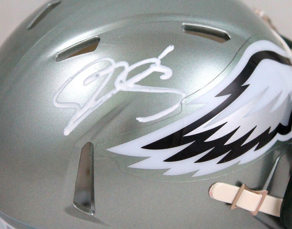 Donovan McNabb Signed Philadelphia Eagles Flash Speed Mini Helmet
