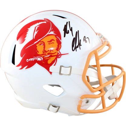 Rob Gronkowski Autographed Tampa Bay Buccaneers Throwback Full Size Helmet