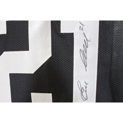 Eric Allen Signed Pro Style Black Custom Jersey