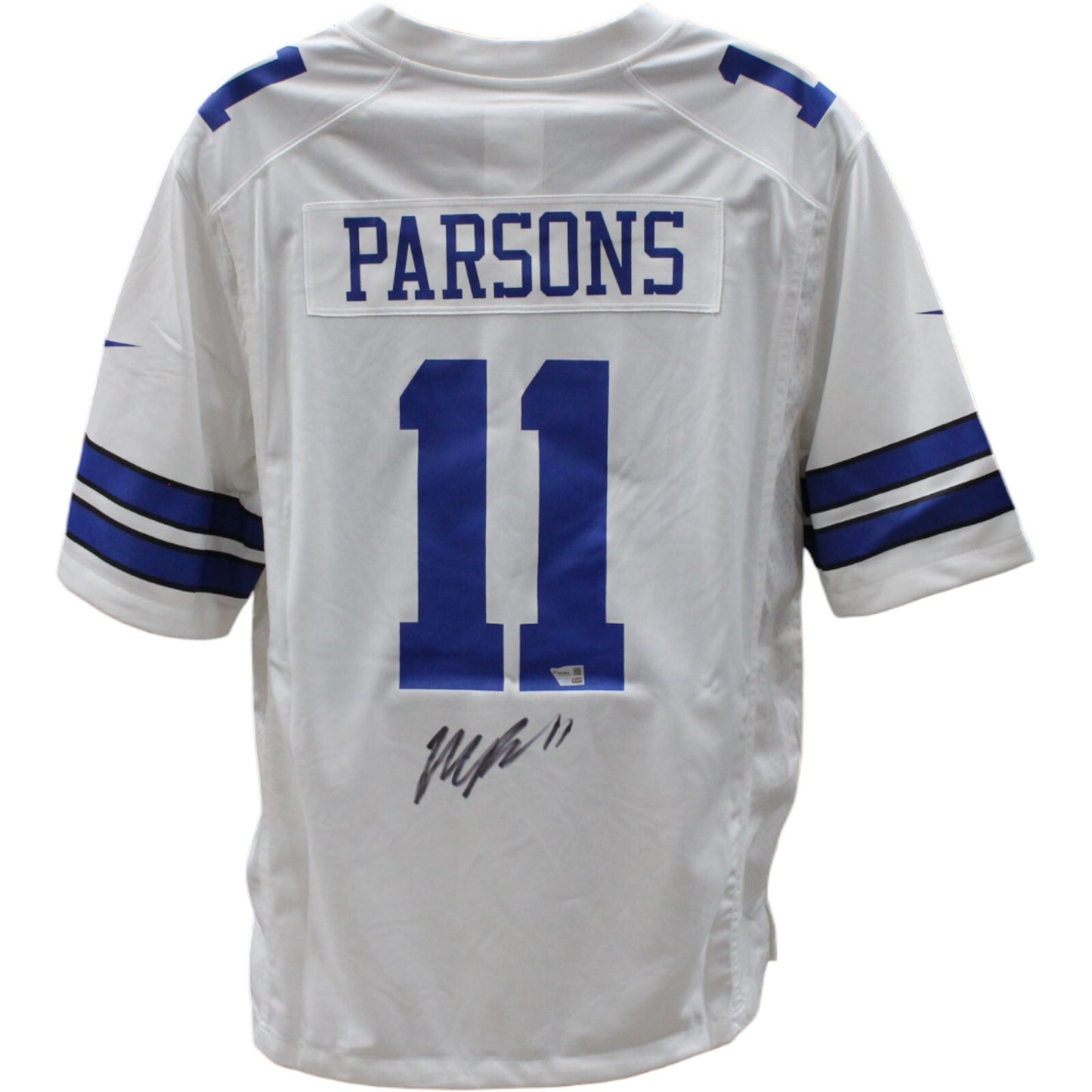 Micah Parsons Signed Dallas Cowboys Nike White Jersey