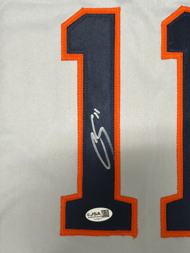 Cam Smith Signed Houston Astros Custom Jersey