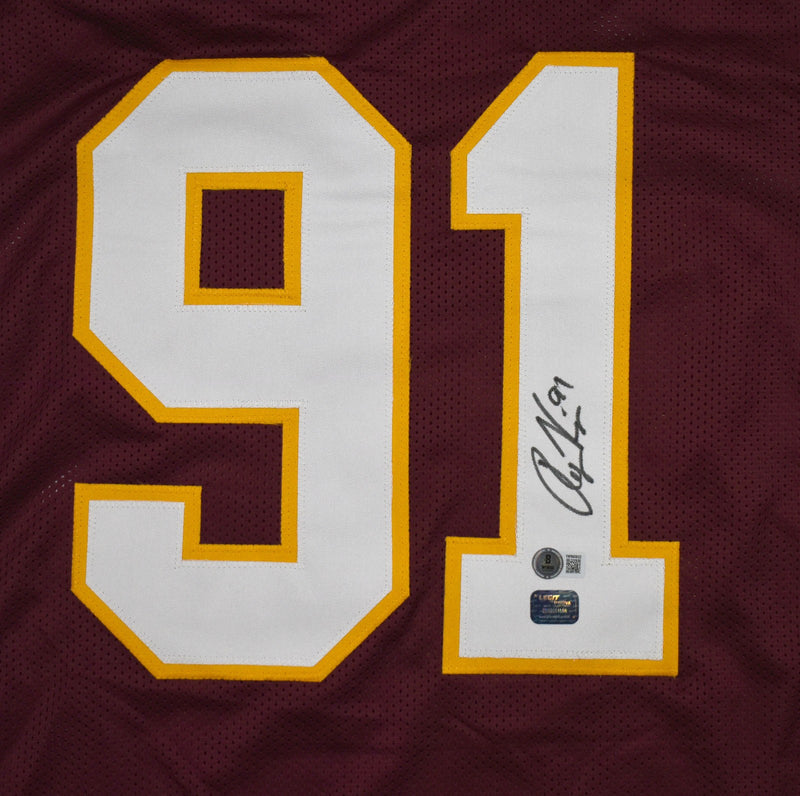 Ryan Kerrigan Autographed Washington Commanders Custom Maroon Jersey