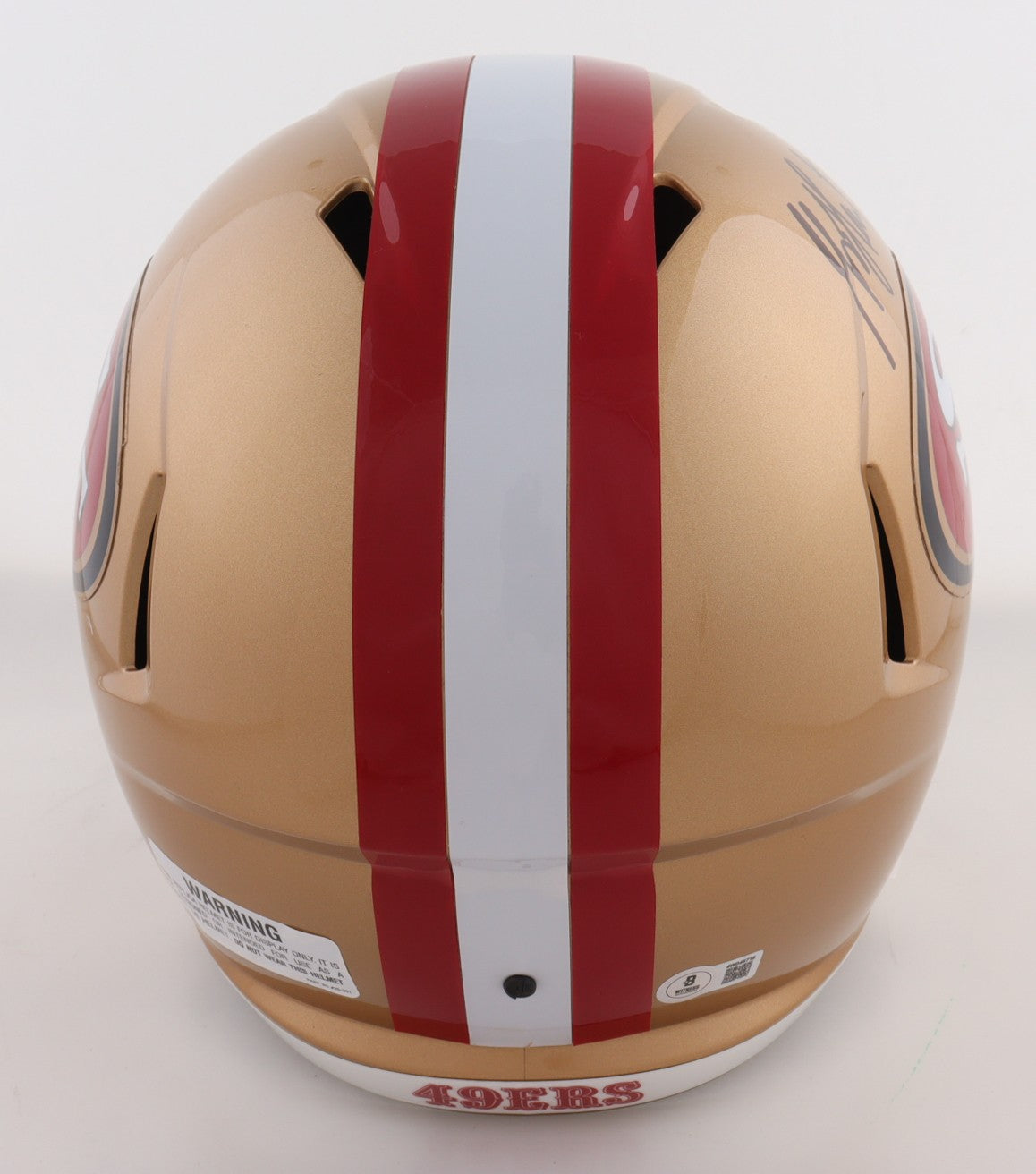 Garrison Hearst Autographed San Francisco 49ers Full Size Replica Helmet