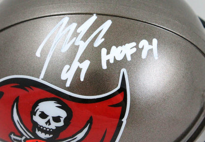 John Lynch Signed Tampa Bay Buccaneers White Mini Helmet