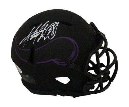 Adrian Peterson Autographed Minnesota Vikings Riddell Eclipse Mini Helmet